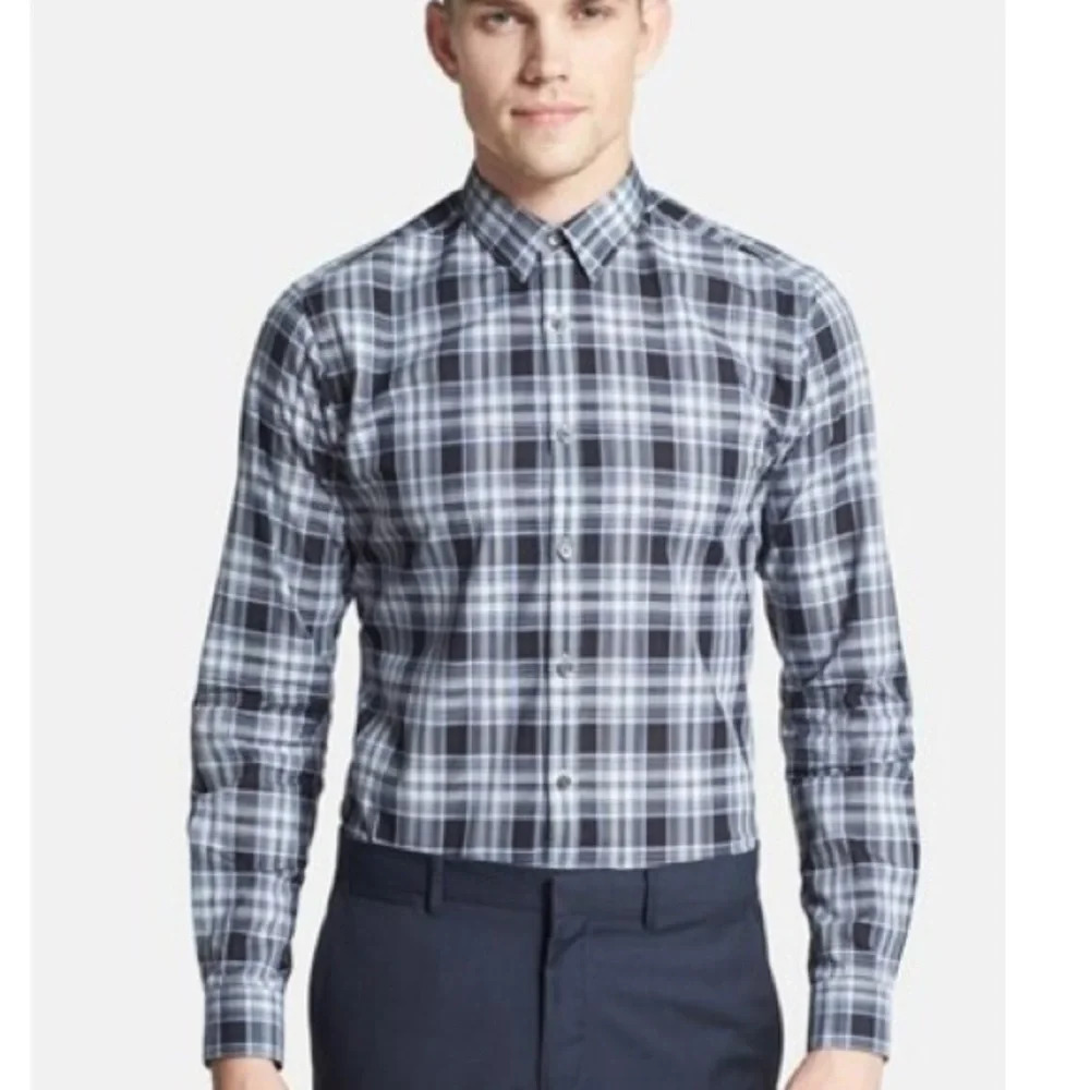 Theory Men’s PS Zack Vorma Long Sleeve Button Down